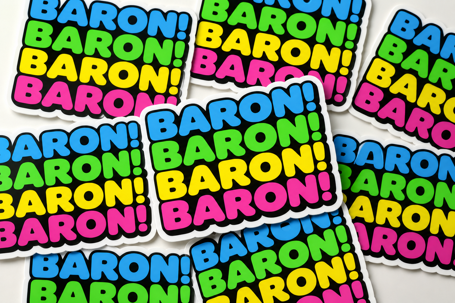 BARON! sticker