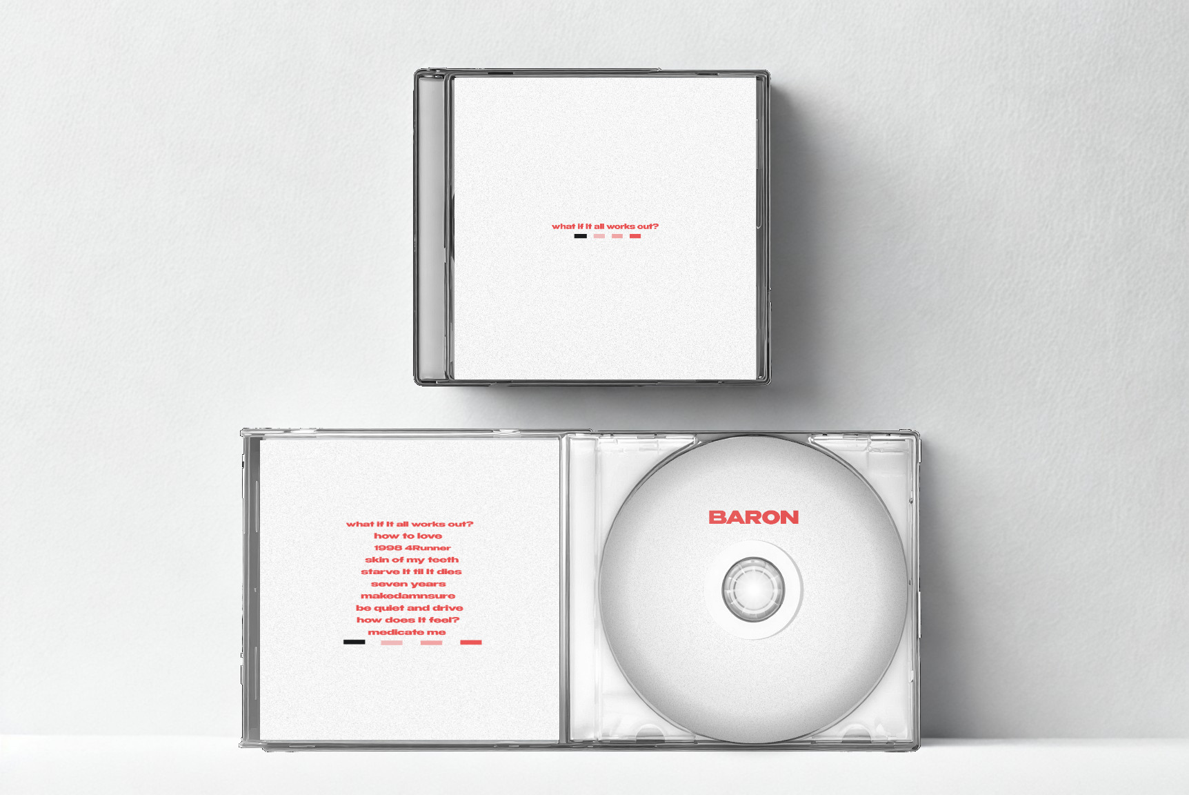 what if it all works out? CD (LIMITED 50 COPIES) 13 LEFT